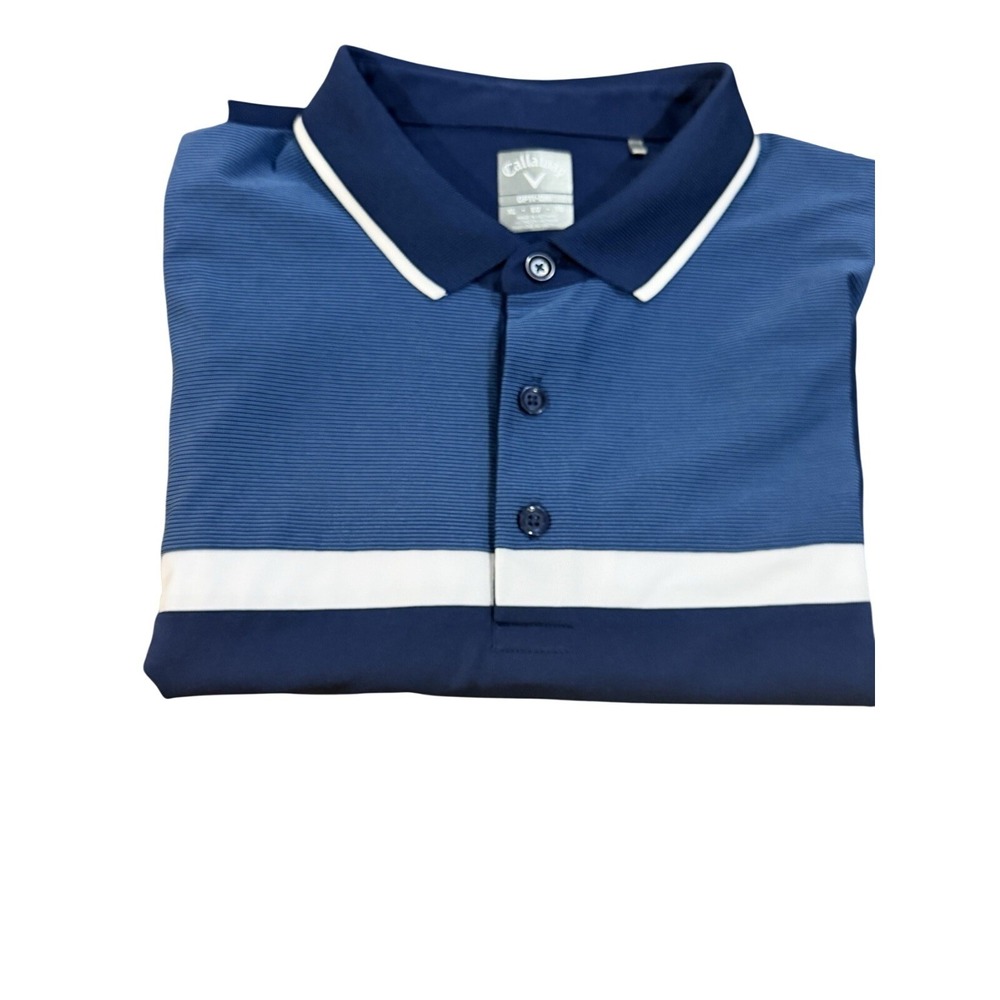 Callaway Men's Size XL Opti-Dri Golf Shirt Navy